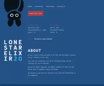 Lonestarelixir.com(Lonestar Elixir) Screenshot