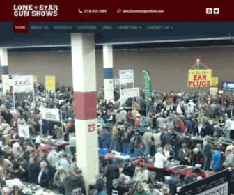 Lonestargunshows.com(Lone Star Gun Shows) Screenshot