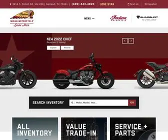 Lonestarindianmotorcycle.com Screenshot