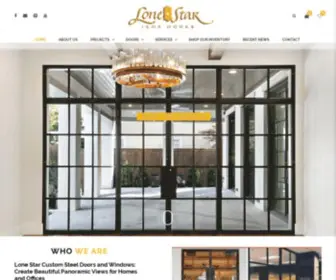 Lonestarirondoors.com(Lone Star Iron Doors) Screenshot