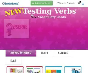 Lonestarlearning.com(Reading, Math, and Science materials for teachers) Screenshot