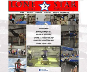 Lonestarpv.com(Lone Star Pole Vault) Screenshot