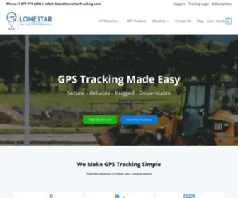 Lonestartracking.com(LoneStar Tracking) Screenshot