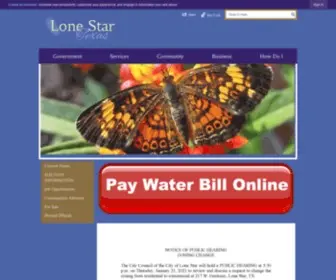 Lonestartx.net(Lone Star) Screenshot