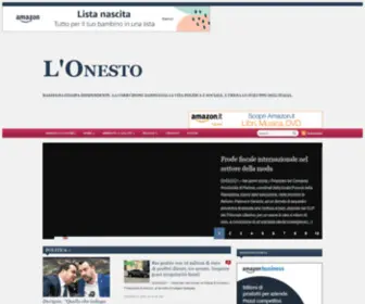 Lonesto.it(La corruzione danneggia la vita politica e sociale) Screenshot