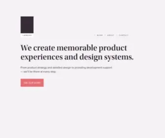 Loneux.com(Digital Product Design Studio) Screenshot