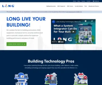 Long.com(LONG Building Technologies) Screenshot