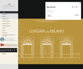 Longariartemilano.com(Longari arte Milano) Screenshot