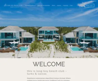 Longbaybeachclubtci.com(Long Bay Beach Club) Screenshot