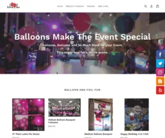 Longbeachballoons.com(Long Beach Balloons & More LLC) Screenshot