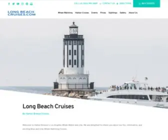 Longbeachcruises.com(By Harbor Breeze Cruises) Screenshot