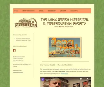 Longbeachhistory.org(Long Beach Historical Society) Screenshot