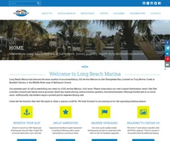 Longbeachmarina.net(Full-Service Marina) Screenshot