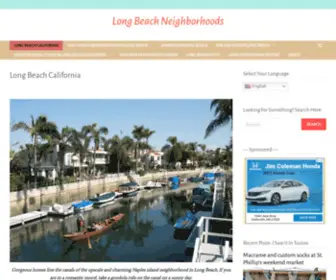 Longbeachneighborhoods.com(Long Beach California) Screenshot