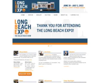 Longbeachshow.com(Long Beach Expo) Screenshot