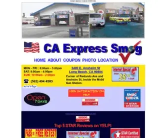 Longbeachsmog.com(STAR Smog check in Long Beach) Screenshot