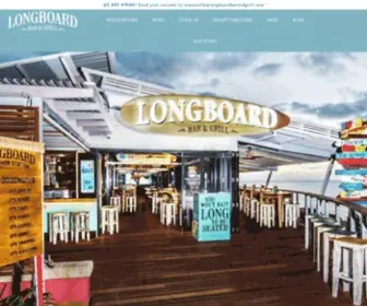 Longboardbarandgrill.com(Longboard Bar & Grill) Screenshot