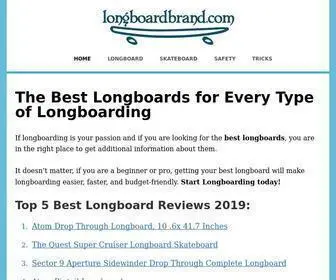 Longboardbrand.com(Best Longboards) Screenshot