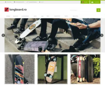 Longboard.ro(Cel mai tare magazin de longboard si skateboard din Romania) Screenshot