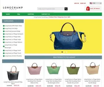 Longchampshandbags.us(Longchamp Handbags At Official Longchamp Online Shop) Screenshot