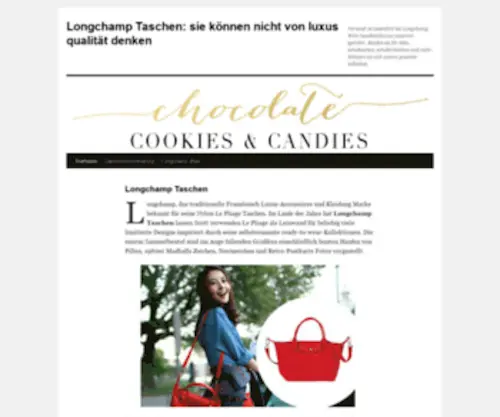 Longchampwien.at(Longchamp Taschen) Screenshot