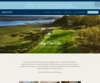 Longcoveclub.com(Long Cove Club) Screenshot