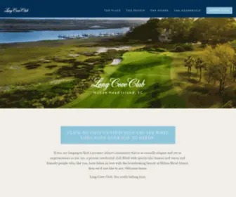 Longcoveclub.org(Long Cove Club) Screenshot