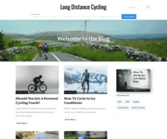 Longdistancecyclingblog.com(Long Distance Cycling) Screenshot