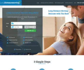 Longdistancemoving.com(Long Distance Moving) Screenshot
