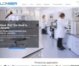 Longerpump.com(Longer Precision Pump Co) Screenshot