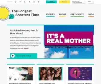 Longestshortesttime.com(The Longest Shortest Time) Screenshot