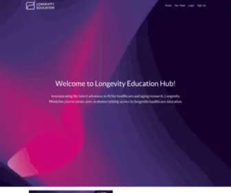 Longevity.degree(Longevity Education Hub) Screenshot