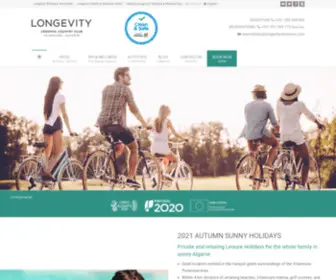 Longevityvilamoura.com(Longevity wellness) Screenshot