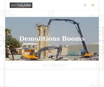 Longfrontboom.com(LONG REACH BOOMS) Screenshot