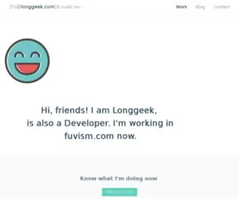 Longgeek.com(Geek Blog) Screenshot