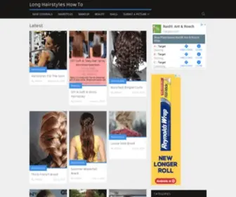 Longhairstyleshowto.com(Longhairstyleshowto) Screenshot