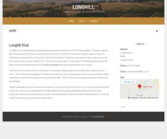 Longhill.co.za(Longhill Stud) Screenshot