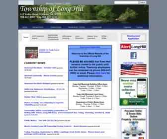 Longhillnj.gov(Township of Long Hill) Screenshot