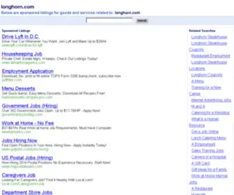 Longhorn.com(This premium domain name) Screenshot