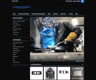 Longhornfabshop.com(Longhorn Fab Shop) Screenshot