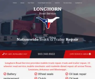 Longhornroadservice.com(Longhorn Road Service) Screenshot