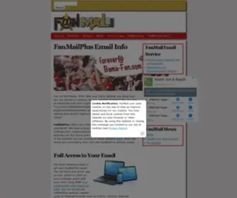 Longhorns.com(FanMailPlus Email Info) Screenshot