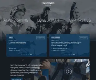 Longinestiming.com(Longines Timing) Screenshot