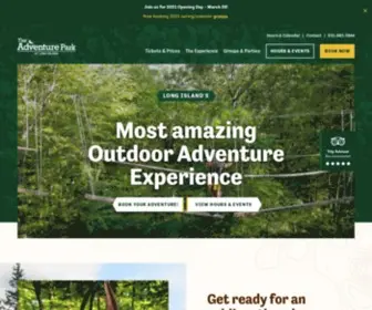 Longislandadventurepark.org(The Adventure Park at Long Island) Screenshot