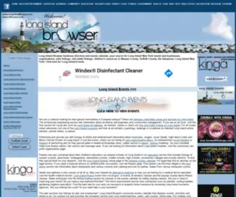 Longislandbrowser.com(Long Island Browser) Screenshot