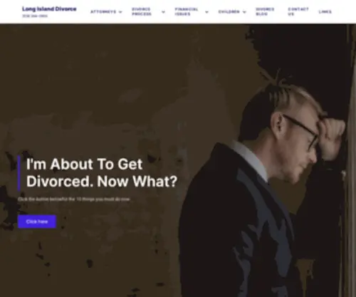 Longislanddivorce.com(Divorce Information for Long Island Residents) Screenshot
