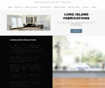 Longislandfabrications.com(Long Island Fabrications) Screenshot