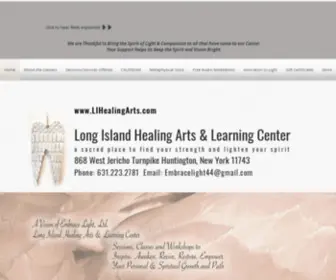 Longislandhealingartslearningcenter.com(Longislandhealingartslearningcenter) Screenshot