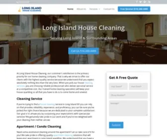 Longislandhousecleaning.net(Long Island House Cleaning) Screenshot