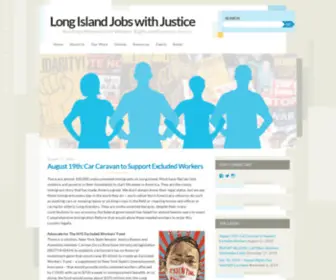 LongislandjWj.org(Long Island Jobs with Justice) Screenshot